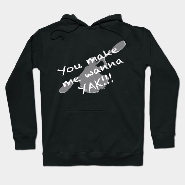 Yak! Hoodie by hawkman70